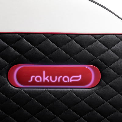 Sakura fotel masujący Standard 801 czarno-czerwony 148098