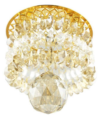 OPRAWA STROPOWA CANDELLUX SK-63 G/G ZŁOTA MR16 OPR. STROP. DEKORACYJNA MR16 50W ZLOTA TRANSPARENTNA
