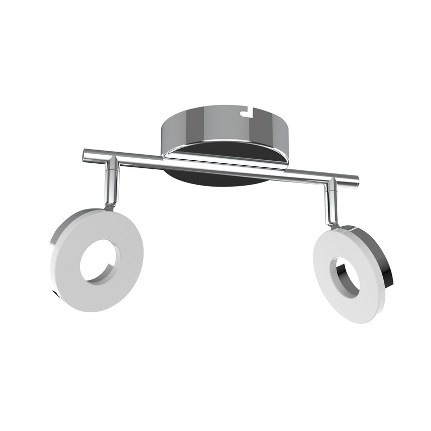 Lampa sufitowa Thema listwa regulowana LED 2-punktowa do korytarza