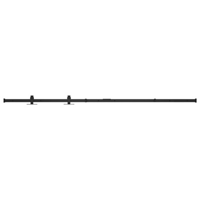 System do drzwi przesuwnych do mebli, stal węglowa, 152 cm