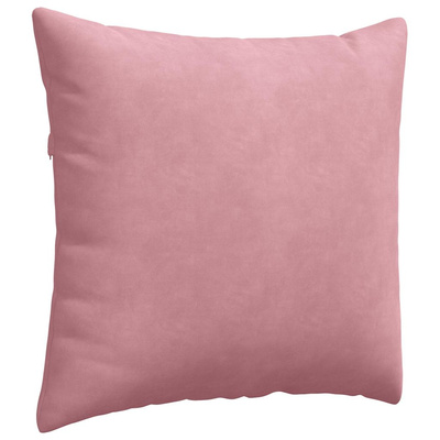 Poduszki na sofę 2 pcs Różowy 45 x 45 cm Tkanina sztruksowa