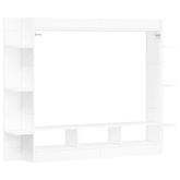 Szafka pod TV, biała, 152x22x113 cm, materiał drewnopochodny vidaXL