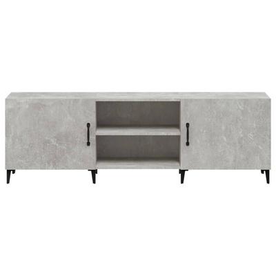 vidaXL Szafka pod TV, szarość betonu, 150x30x50 cm