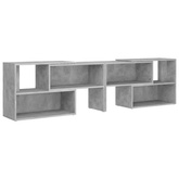 vidaXL Szafka pod TV, szarość betonu, 149x30x52 cm
