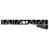 Parapet okienny Antracytowy z rysunkiem drewna PVC