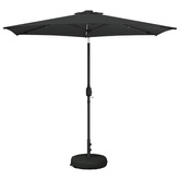 Parasol ogrodowy z oświetleniem LED i podstawą 270 x 270 cm