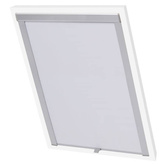 vidaXL Roleta zaciemniająca, biała, M08/308