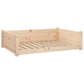 Legowisko dla psa, 95,5x65,5x28 cm, lite drewno sosnowe vidaXL