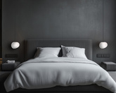 Lampa wisząca STONES 20 cm w stylu Japandi - z białym akrylowym kloszem inspirowanym kamieniem - minimalistyczne oświetlenie sufitowe do salonu E27