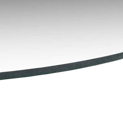 vidaXL Lustro ścienne bez ramy, okrągłe, 80 cm, szkło