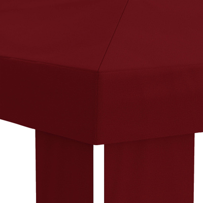 Pokrycie altany 6 x 3 m bordowy Poliester 190 gsm