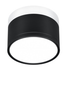 Lampa sufitowa oprawa czarno-biała LED 4000K Tuba 2273716