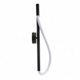 Kinkiet ścienny Serpente PC2551 12W CCT czarny-wężyk gładki