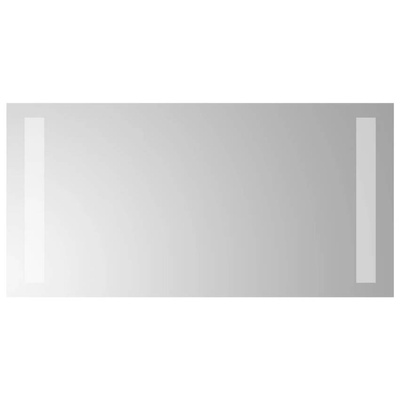 vidaXL Lustro łazienkowe z LED, 20x40 cm