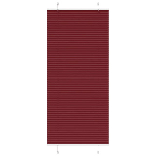 Roleta plisowana Bordowy Czerwony 100x200 cm Szerokość tkaniny