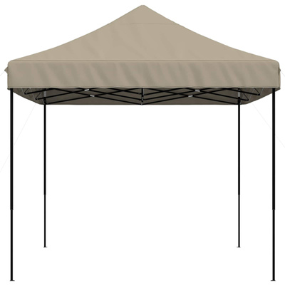 Składany namiot imprezowy typu pop-up, taupe, 440x292x315 cm