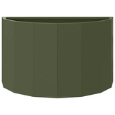 Donica Zielony oliwkowy 60 x 30 x 35 cm Stal