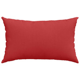 Poduszki na sofę 2 pcs Czerwony 50 x 30 cm tkanina