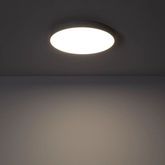 Plafon Łazienkowy LED 19W Okrągły Szary 18cm Ściemnialny Abruzzo Uno