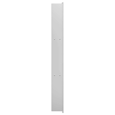 Nisza prysznicowa srebrny 90 x 30 x 9,5 cm Stal nierdzewna