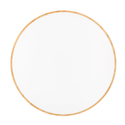 TENS lampa sufitowa plafon drew. 48W LED 3000/4000/6000K 59cm klosz biały, pilot