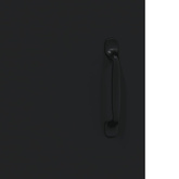 Szafka, czarna, 69,5x34x90 cm, materiał drewnopochodny