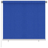 vidaXL Roleta zewnętrzna, 160 x 140 cm, niebieska, HDPE