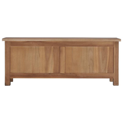 vidaXL Szafka pod TV, 90 x 30 x 35 cm, lite drewno tekowe