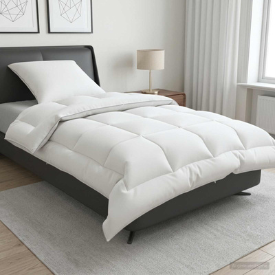 Zestaw kołdry i poduszek 2 szt. 150x200 cm 4 pory roku 350 GSM