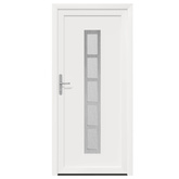 Drzwi Frontowe Biały 88 x 200 cm PVC