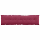Poduszka na plecy Czerwone wino 200 x 50 cm Tkanina sztruksowa
