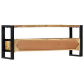 vidaXL Szafka pod TV, 130x30x50 cm, lite drewno mango