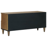 Szafka pod telewizor Brązowy 100 x 33 x 46 cm Drewno z mango