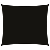 Prostokątny żagiel ogrodowy, tkanina Oxford, 2x2,5 m, czarny