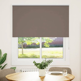 Roleta zaciemniająca Kawowa 140x150 cm Szerokość tkaniny