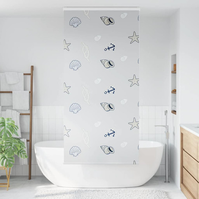 Roleta prysznicowa z kasetą 100x240 cm Szerokość tkaniny 96 cm