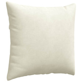 Poduszki na sofę 2 pcs Kremowy 45 x 45 cm Tkanina sztruksowa