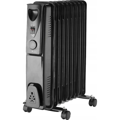 GRZEJNIK OLEJOWY 2500 WATT - CZARNY VO0157