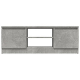 vidaXL Szafka pod TV, z drzwiczkami, szarość betonu, 102x30x36 cm
