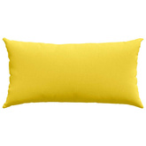 Poduszki na sofę 2 pcs Jasnożółty 80 x 40 cm tkanina