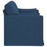 Sofa Niebieski 139 x 78 x 80 cm tkanina