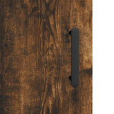 vidaXL Biurko, przydymiony dąb, 140x50x75 cm, materiał drewnopochodny