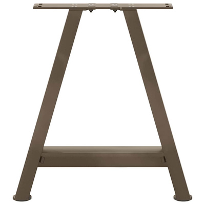 Nogi do stolika kawowego w kształcie litery A 2 szt. 38x(42-43) cm Stal