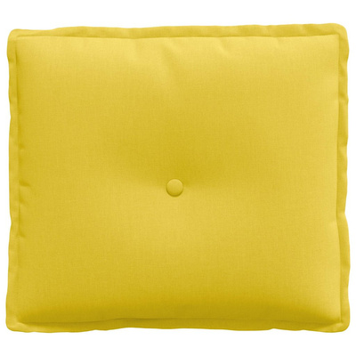 Poduszka na plecy Jasnożółty 50 x 19 x 45 cm tkanina