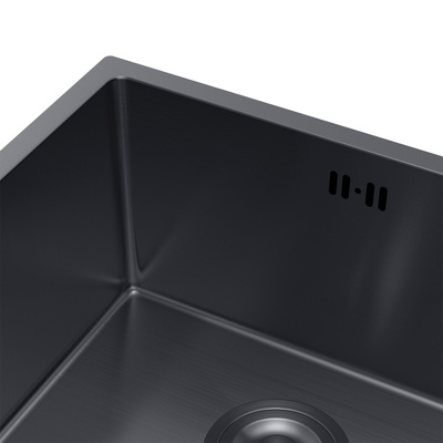 Zlewozmywak stalowy podwieszany Rita grafit