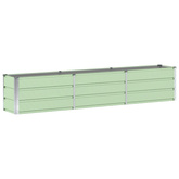 Donica Zielony 240 x 40 x 45 cm Stal