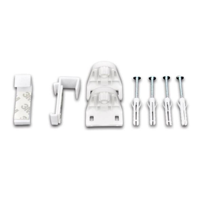 Roleta okienna zaciemniająca ciemna biel 120 x 175 cm