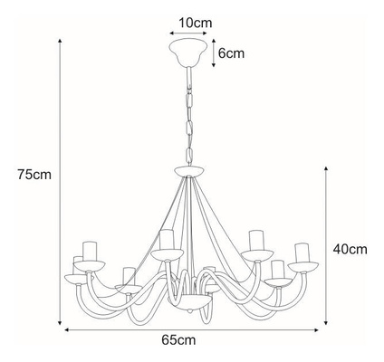 Lampa wisząca K-3992 z serii BARTEZ