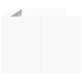 Łóżko dzienne z szufladami, bez materaca, białe, 90x200 cm model standard