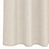Firany Voile z zasłonami 2 pcs piaskowy 245 x 140 cm Poliester